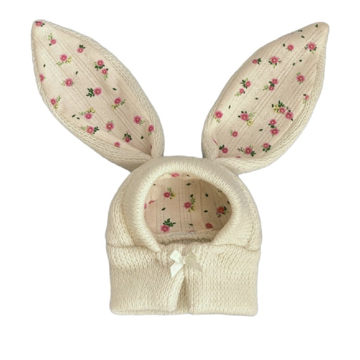 Knit Rabbit Ears Beanie | Three Colourways