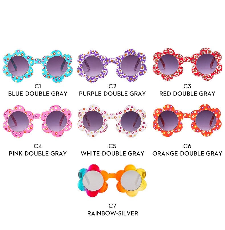 Summer Flowers Shades | Pet Fashion Sunglasses