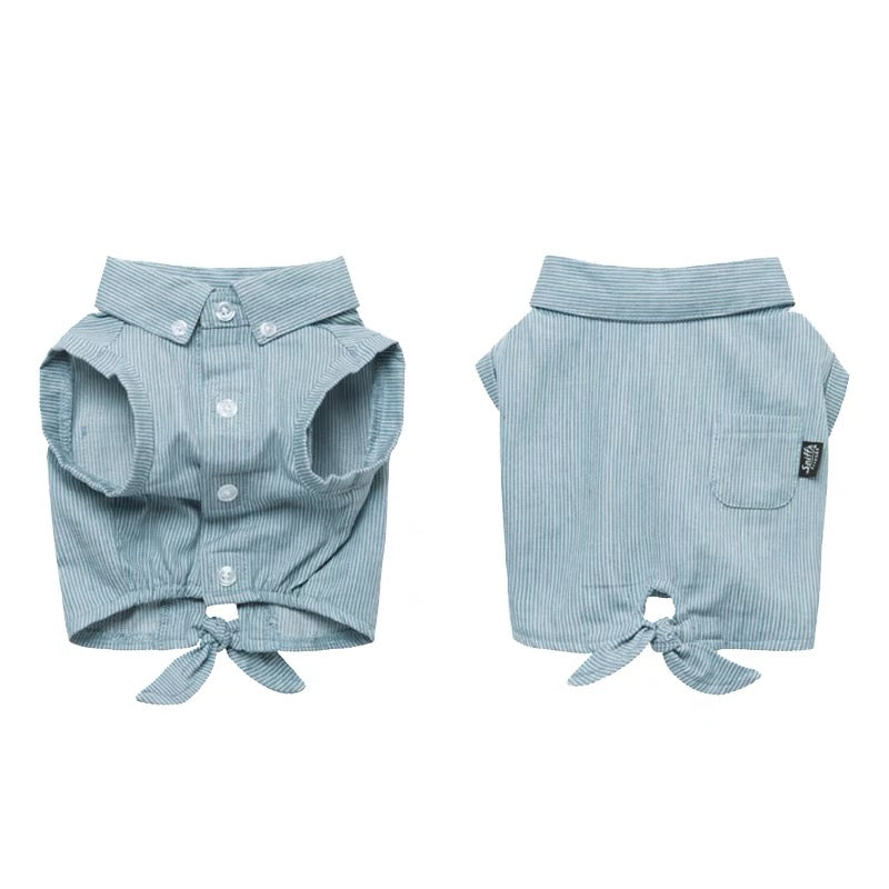 Billie Jean Denim Midriff Top | Two Colour-ways