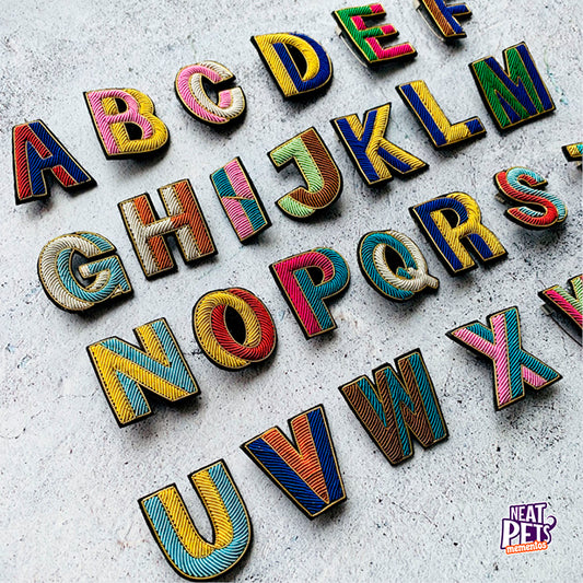 Alphabets | Fashion Badge Pins