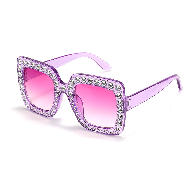 Square Rhinestone Shades | Five Colour-ways