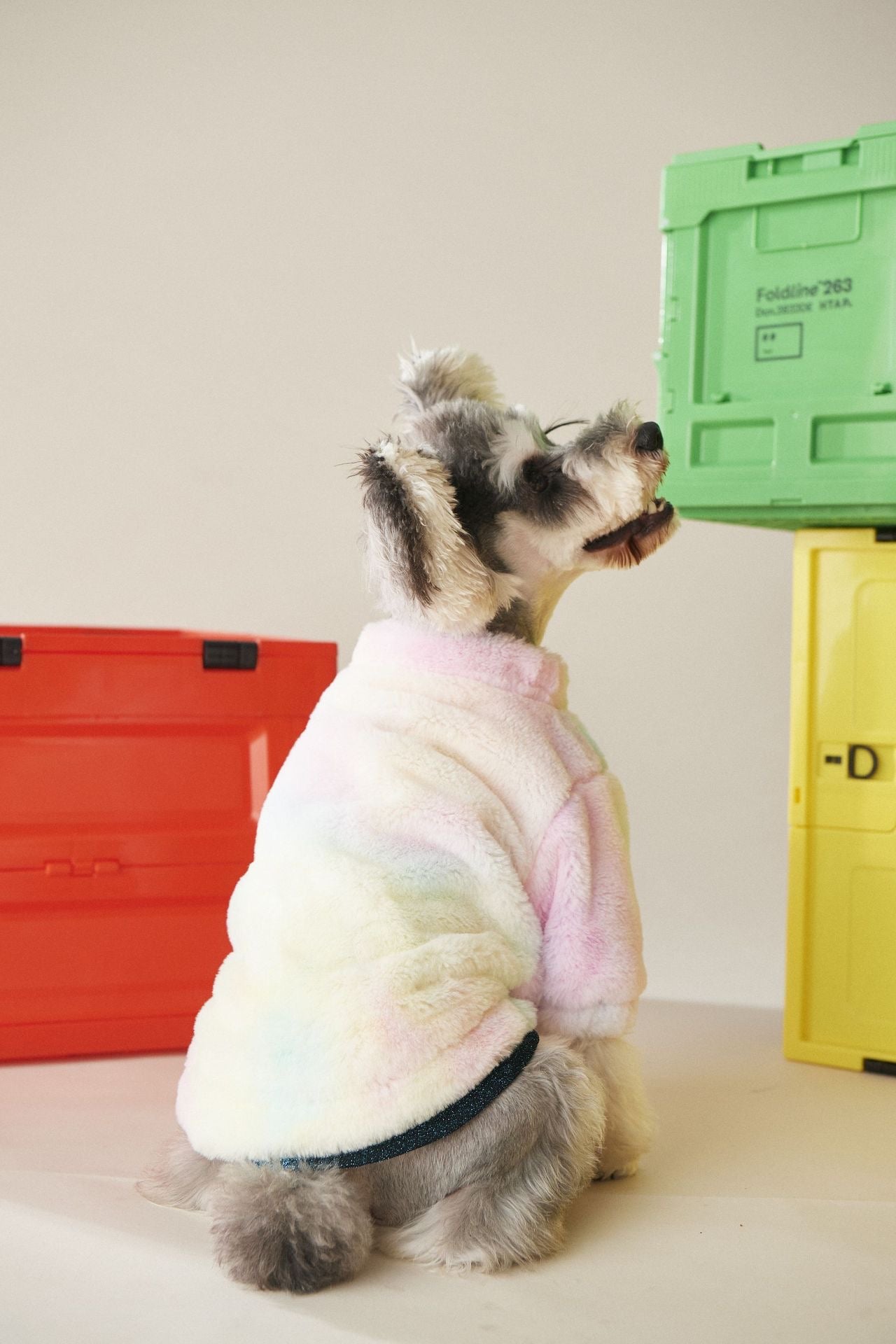 Fluffy Rainbow Jacket