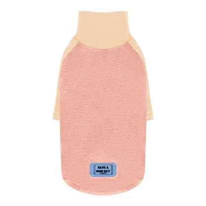 G’Day Turtleneck Shirt | Beige/Pink