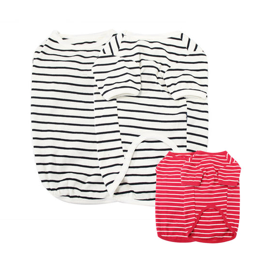 Essential Stripes Tee | Small & Big Dogs