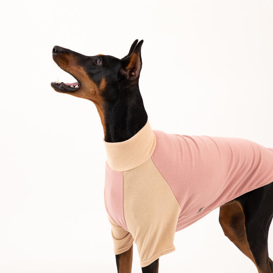 G’Day Turtleneck Shirt | Beige/Pink