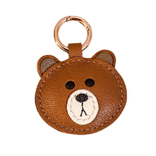Bearific Leather Charm | Handmade