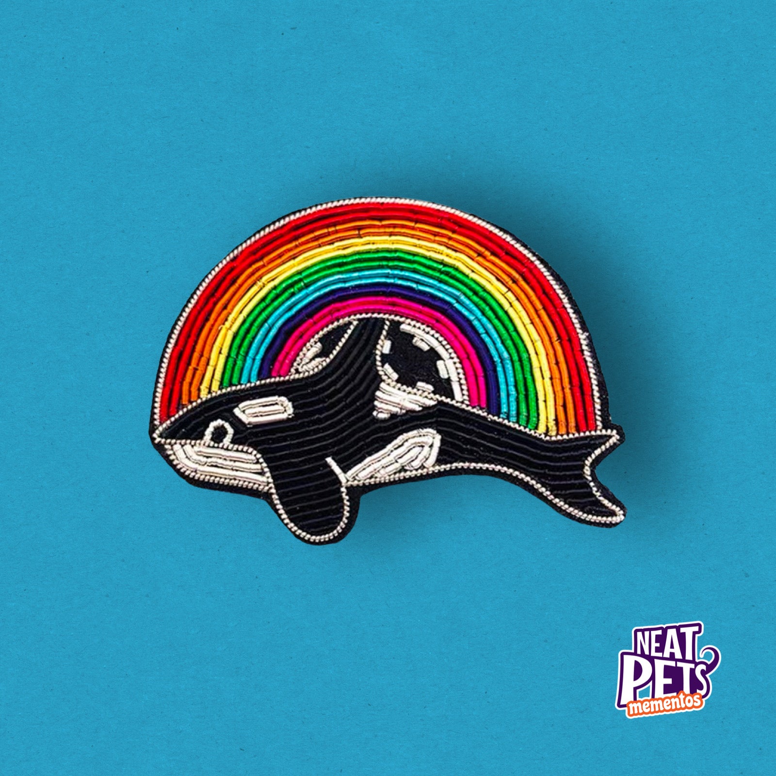 Whale Fashion Badge Pin | Neat Pets Mementos