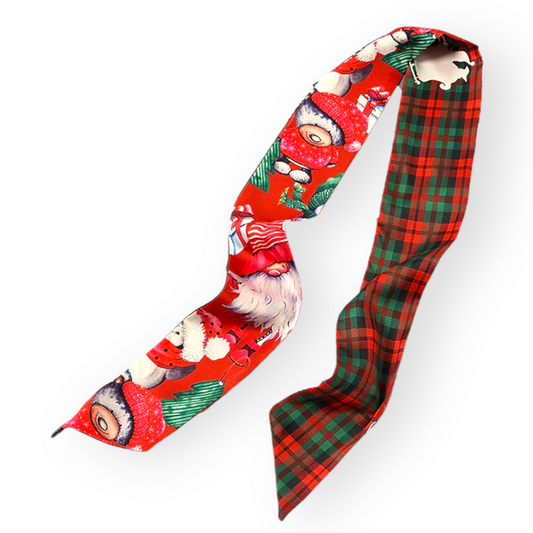 Santa Bear Silk Neckerchief